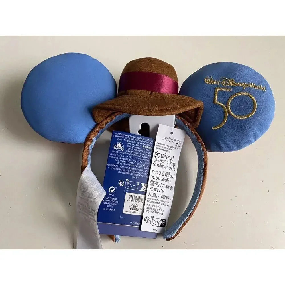 Disney‎ World 50th Mickey Big Thunder Mountain Main Attraction Headband Ears NEW